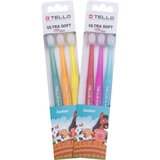 Tello 4480 Junior 3pack zobna ščetka za otroke 3 kos | Shoptok.si