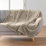 Douceur d intérieur Smeđe-siva deka od mikroflanela 125x150 cm Mini Frosty – | shoptok.hr