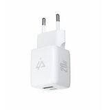 Swissten iPEAX punjač za AC220 GaN 20W (USB-C + USB-A) BIJELI | shoptok.hr