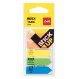 Deli STIKERI ZA INDEKSIRANJE 43x25 EA10602 - 20*5 LISTA Cene
