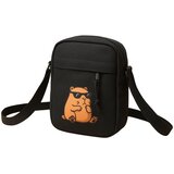  Capybara Shoulder Bag Adjustable Strap Black 19.5 x 14 cm | shoptok.hr