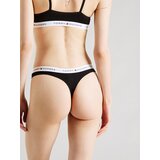 Tommy Hilfiger Underwear Tangice siva / črna / bela | Shoptok.si