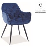 Molarem Home Stolica Cherry-mornarsko plava,baršun matt (vodootoporan) | shoptok.hr