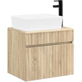  Set namještaja za kupaonicu Hrast sonoma Konstruirano drvo Smeđa 59 x 44,5 x 50 cm | shoptok.hr