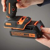Black & Decker akumulatorska udarna bušilica odvijač 18V Li-ion BDCHD18KB