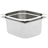  Posude Gastronorm 2 kom GN 1/2 150 mm od nehrđajućeg čelika | shoptok.hr