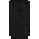 Ormarić za vino crni 55,5x34x61 cm od masivne borovine | shoptok.hr