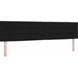  Krevet s opruga kutije s uzglavljem Crna 200 x 200 cm tkanina | shoptok.hr
