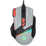 Gaming žičani miš Gamezone Spectra, Optički, 7200 DPI, RGB, Sivi