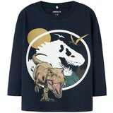 name it Majica 'NMMOLLO JURASSIC' mornarska / kaki / bela | Shoptok.si