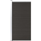 PANEL za ogradu WPC 95 x 186 cm crni | shoptok.hr
