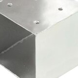  Spojnici za stupove u T-obliku 4 kom pocinčani metal 71 x 71 mm | shoptok.hr