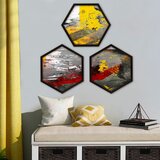Wallity uramljena slika 6GEN889832202, 35x35 cm, 3 dela | ePonuda.com