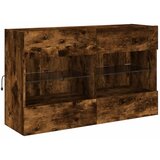  Zidni TV ormarić s LED svjetlima boja hrasta 98,5x30x60,5 cm | shoptok.hr