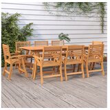  Vrtni stol 200 x 90 x 75 cm od masivnog bagremovog drva | shoptok.hr