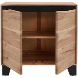 Livetastic komoda, črna, barve akacije | Shoptok.si