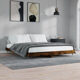  Okvir kreveta bez madraca boja hrasta 120 x 200 cm drveni | shoptok.hr