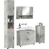  Set namještaja za kupaonicu 4 kom. Betonski sivi | shoptok.hr