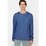 Trendyol Sweatshirt - Blue - Regular fit Cene
