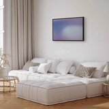  Slika - Heather Mist - Delicate Gradient Comprising Various Shades of Violet 120x80 U crnom drvenom okviru | shoptok.hr
