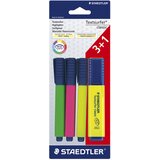 Marker 1-5mm klasični staedtler 364 a bk4d 3barve (3 plus 1gratis) blister | Shoptok.si