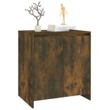  Komoda boja dimljenog hrasta 70x41x75 cm od konstruiranog drva | shoptok.hr