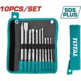 Total 10-dijelni set čekić svrdla i dlijeta SDS Plus (TACSD19101) | shoptok.hr