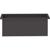 Vrtna posuda za sadnju s LED svjetlom Crna 30 x 80 x 30 cm Slike