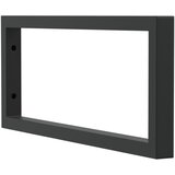  Nosači polica za umivaonik 2 kom crni pravokutni čelični Crna 20 x 50 cm | Shoptok.si