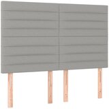  Okvir za krevet bez madraca svjetlosivi 140 x 190 cm od tkanine | shoptok.hr