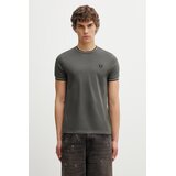 Fred Perry Majice s kratkimi rokavi TWIN TIPPED T-SHIRT Zelena | Shoptok.si