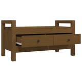  Klupa za hodnik boja meda 80x40x43 cm od masivne borovine | Eponuda.ba