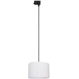  Luster na sajli za 3-fazni TRACER šinski sistem 1xE27/15W/230V, prečnik 30 cm, crna/bela | Eponuda.com
