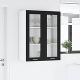 Viseći ormarić Crni hrast 80 x 31 x 100 cm Konstruirano drvo | Eponuda.ba