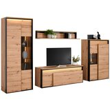 Hom`in TV-ELEMENT črna, hrast artisan | Shoptok.si