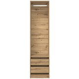 vidaXL Garderobna omara artisan hrast 50x50x200 cm inženirski les | Shoptok.si