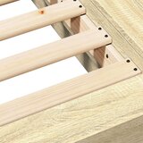 vidaXL Okvir za krevet boja hrasta 180x200 cm konstruirano drvo | shoptok.hr