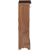  Stalak za vino 55 x 23 x 85 cm Čvrsto mahagonijsko drvo | shoptok.hr