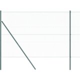 vidaXL Šesterokutna Ograda Zelena 1.6x100 m Čelik, Stupovi Ograde 13 kom Zelena Ø32 mm 210 cm Galvanizirani Čelik | shoptok.hr