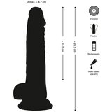 You2Toys Realistični vibrator Crystal Clear (R5404290) | Shoptok.si