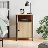 vidaXL Noćni ormarić boja hrasta 40 x 42 x 60 cm od konstruiranog drva | shoptok.hr