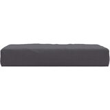  Paletni podni jastuk od tkanine 60 x 60 x 8 cm antracit Slike