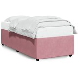Furnova Posteljni okvir roza 90x200 cm žamet, (21931501) | Shoptok.si