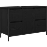  Set namještaja za kupaonicu 3 kom. Crni hrast 36 x 35 x 165 cm | shoptok.hr