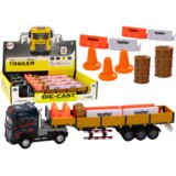  s građevinskim rekvizitima i zvučnim efektima 1:24 TIR - sivo/žuti | shoptok.hr