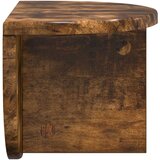  Stenska polica 2 pcs Dimljeni oreh 38 x 19 x 19 cm, (5000201100) | Shoptok.si