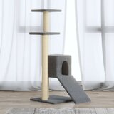  Penjalica za mačke sa stupovima za grebanje svjetlosiva 92 cm | shoptok.hr