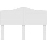 vidaXL uzglavlje s uzglavljem bijelo 150 cm konstruirano drvo | shoptok.hr