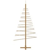 vidaXL Leseno božično drevo z stojalom Rjava 180 cm Bambus | Shoptok.si
