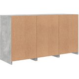  Komoda s LED svjetlima siva boja betona 123x37x67 cm | Eponuda.ba